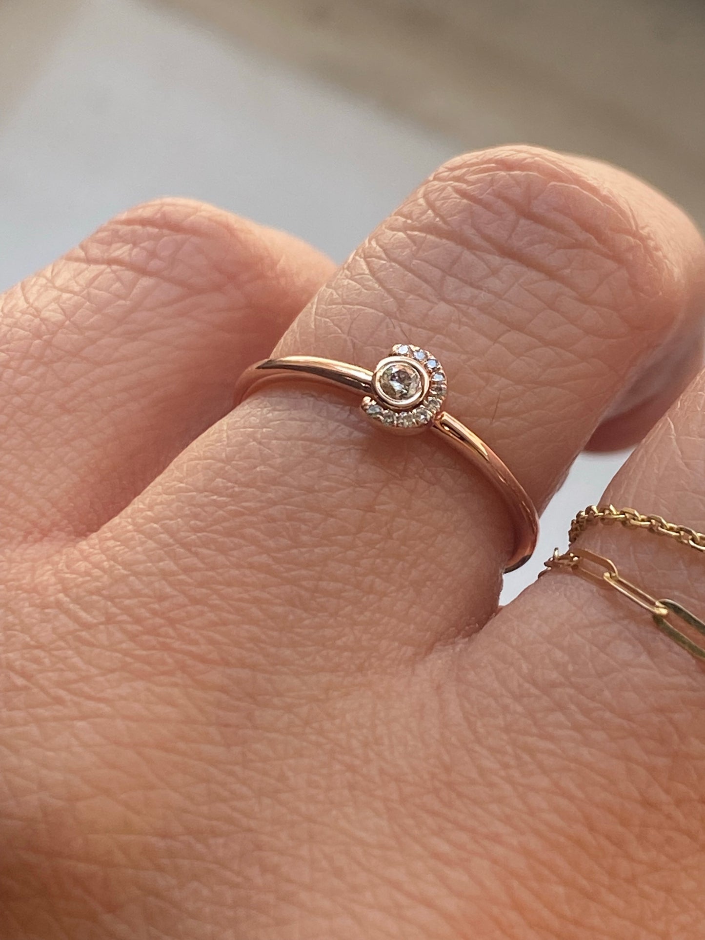 14k Gold Gicella Diamond Ring