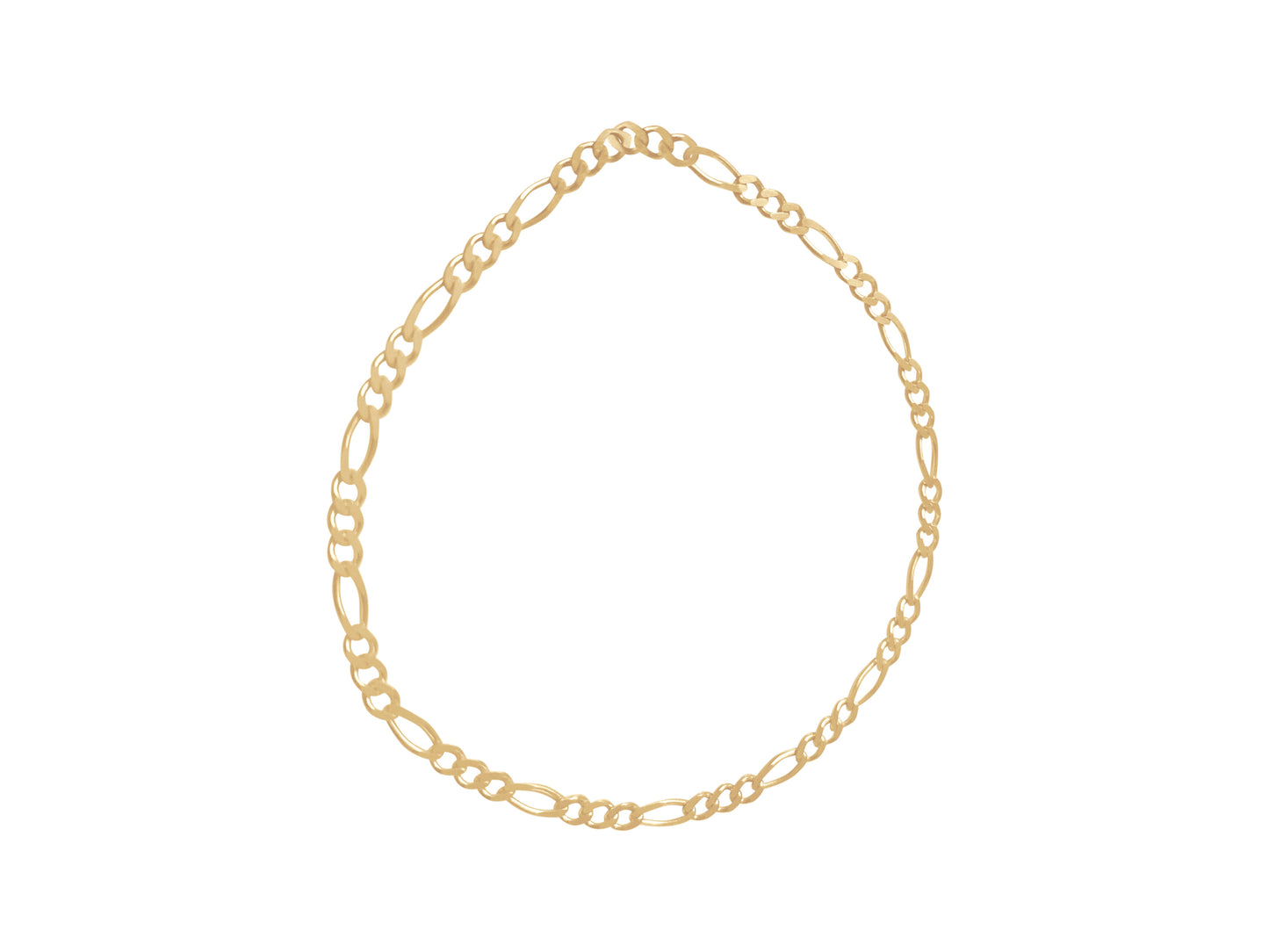 14K Solid Gold Fused Permanent Bracelet