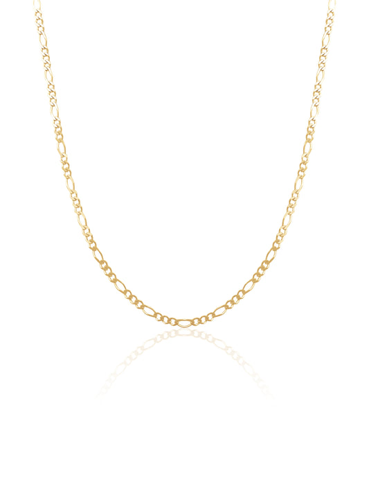 14K Gold Figaro Chain