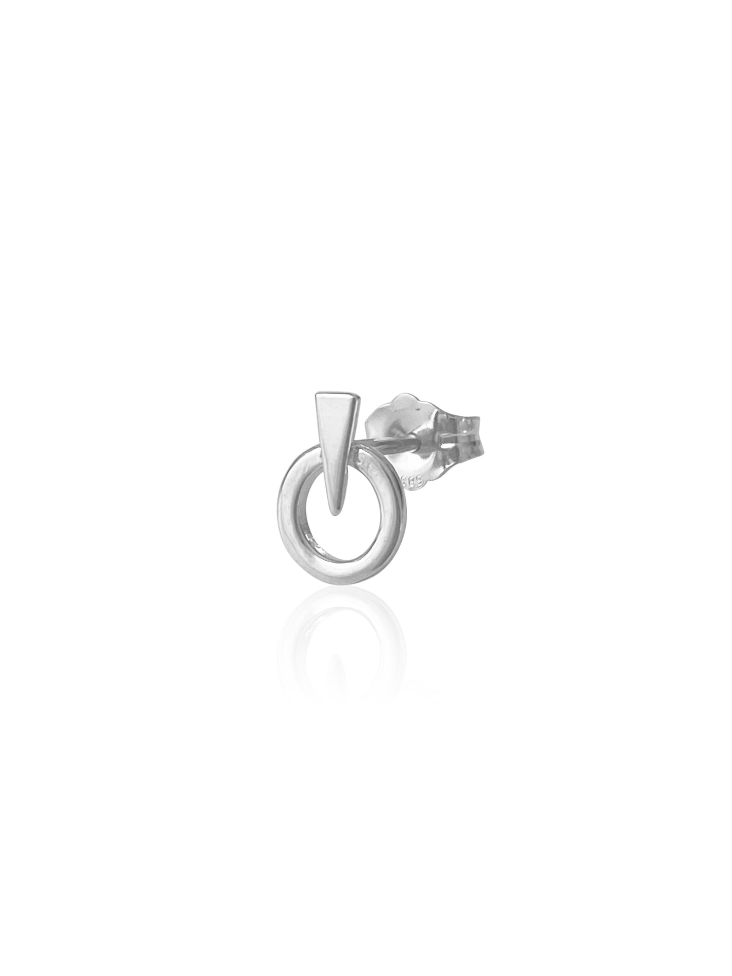 14K Gold Love & Strength Earring
