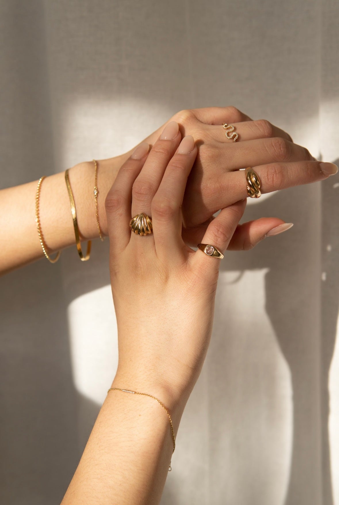 14K Gold Diamond cut Ball Bracelet