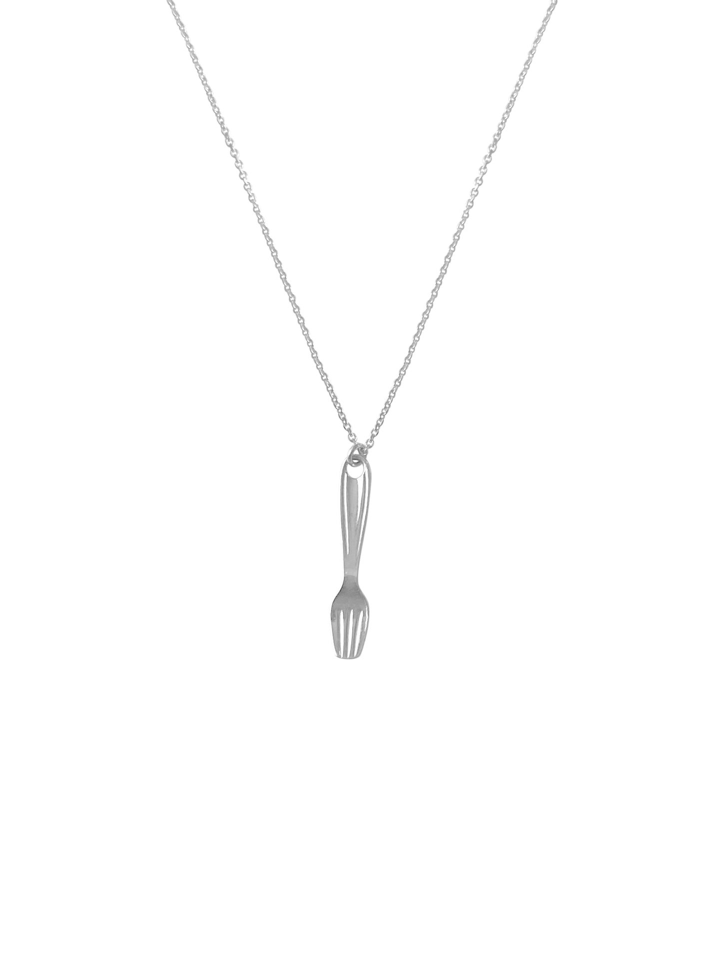 14KT Gold Utensil Necklace