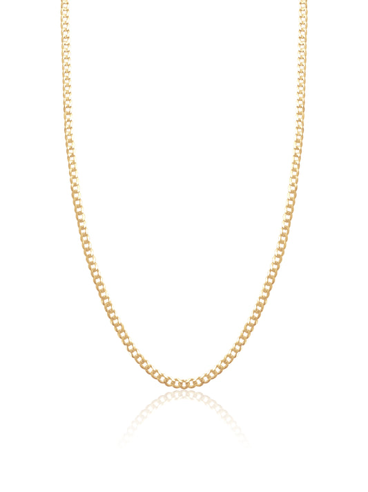14K Gold Curb Chain