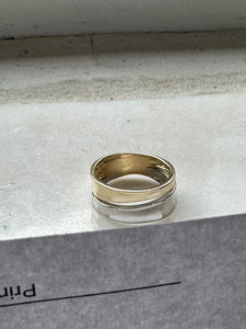 14k Two Tone Ring
