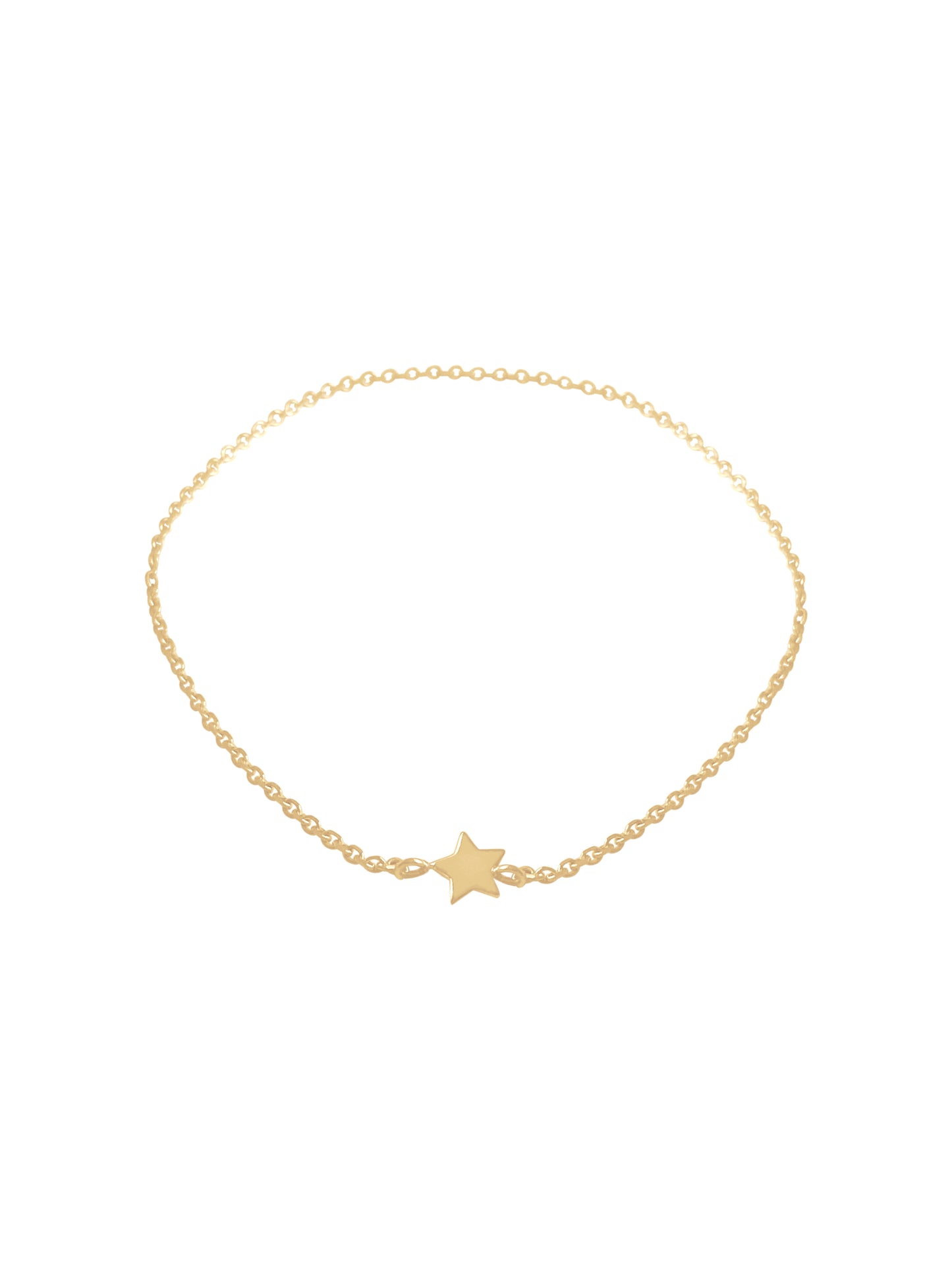 14K Solid Gold Fused Permanent Bracelet