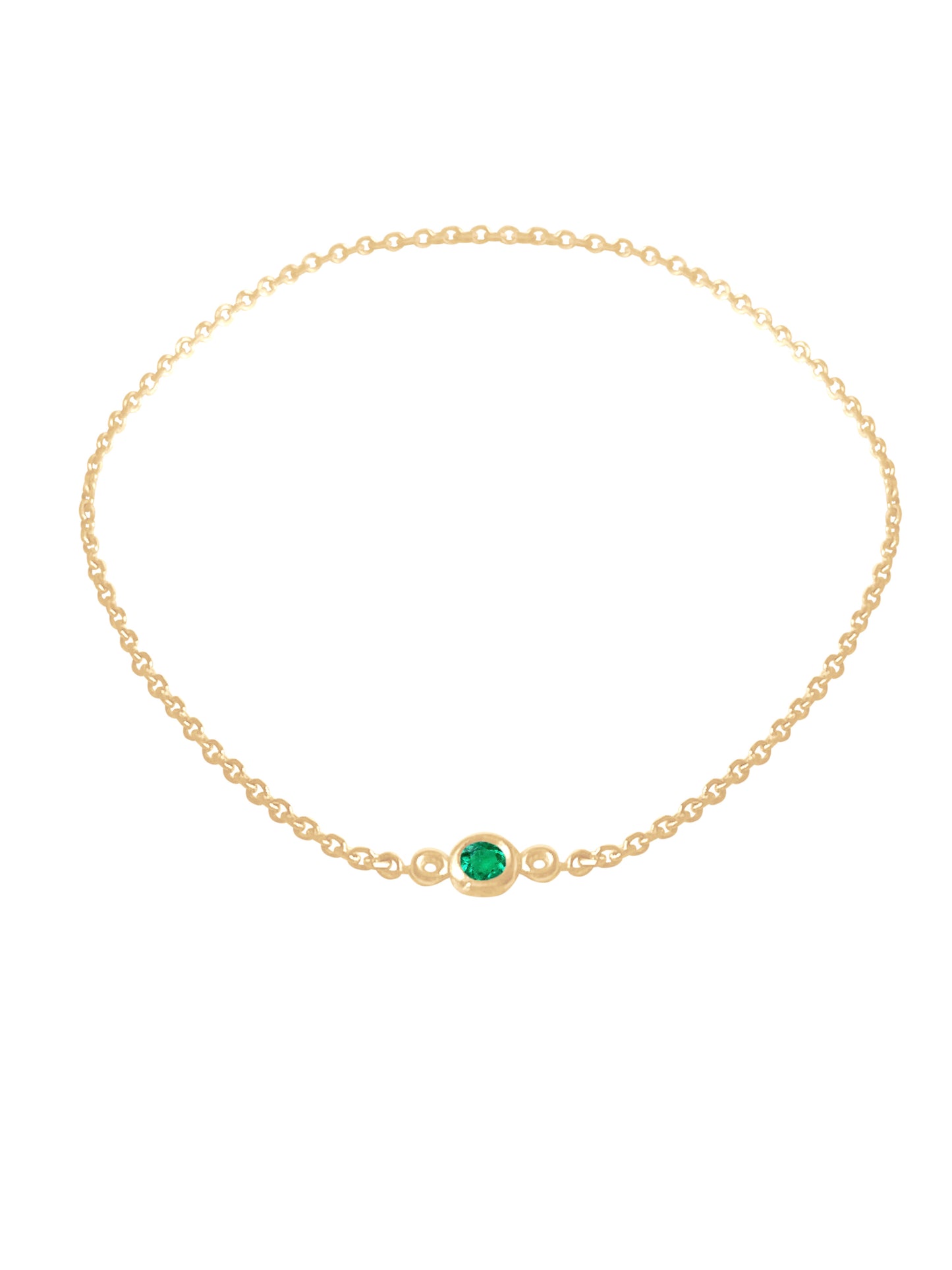 14K Solid Gold Fused Permanent Bracelet