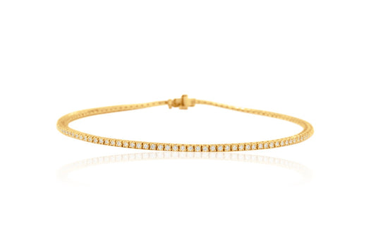 14K Gold Diamond Tennis Bracelet