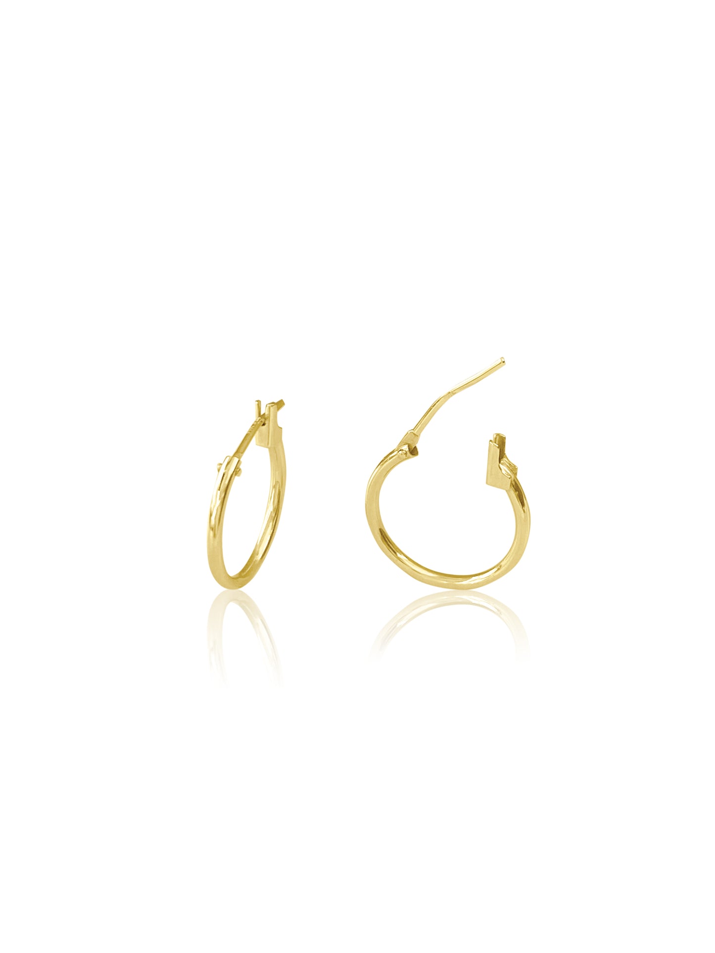 14KT Gold Hoop Earrings
