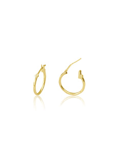 14KT Gold Hoop Earrings