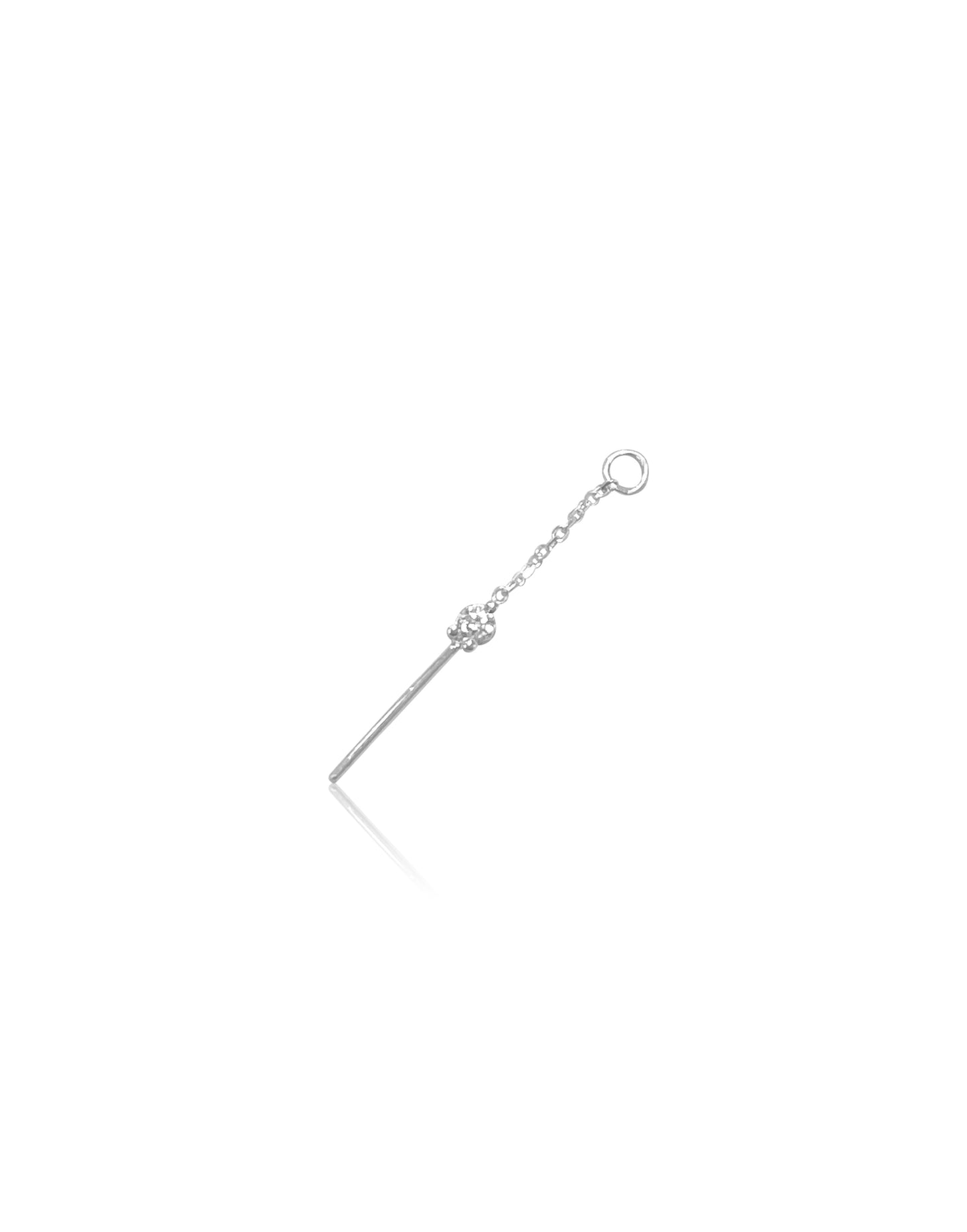 14KT Gold Diamond Earring Jacket