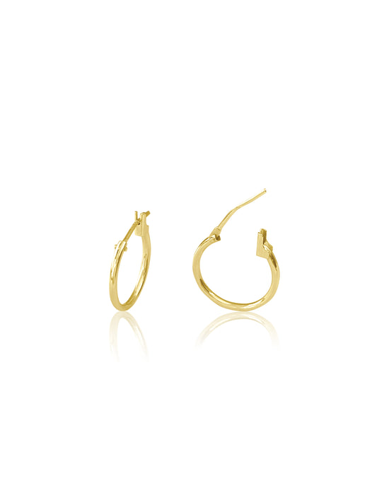 14KT Gold Hoop Earrings