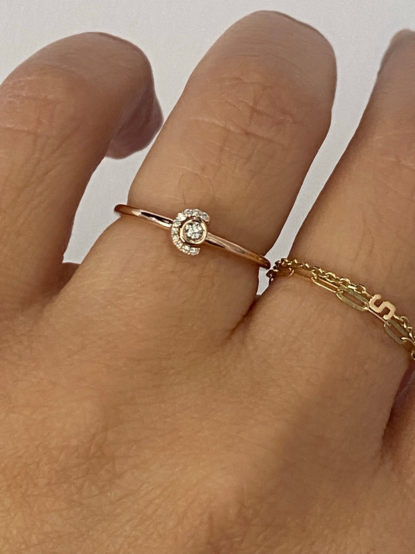 14k Gold Gicella Diamond Ring
