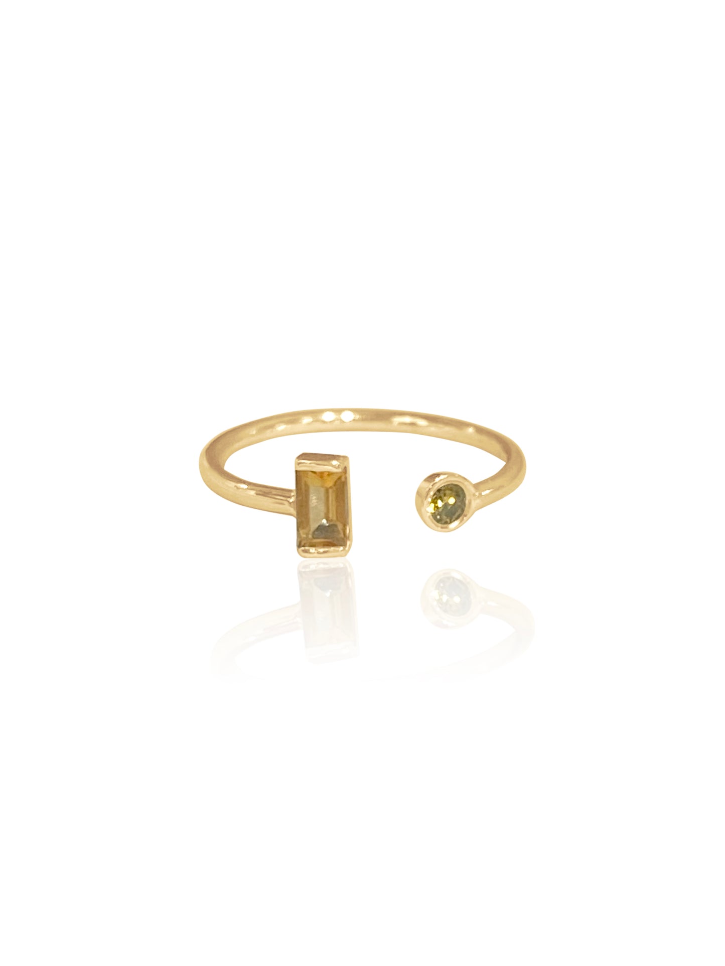 14K Gold Colores Ring