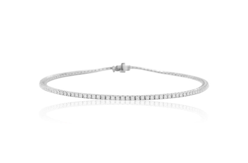 14K Gold Diamond Tennis Bracelet