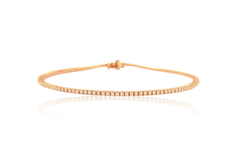 14K Gold Diamond Tennis Bracelet