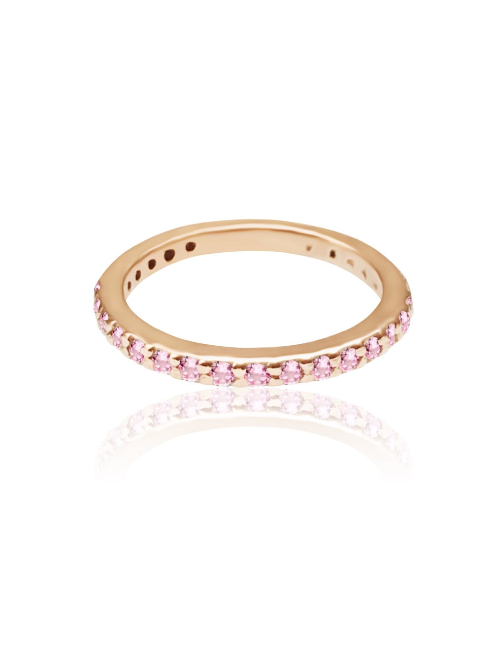14k Gold Gemstone Band