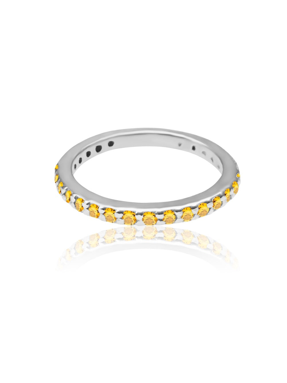 14k Gold Gemstone Band