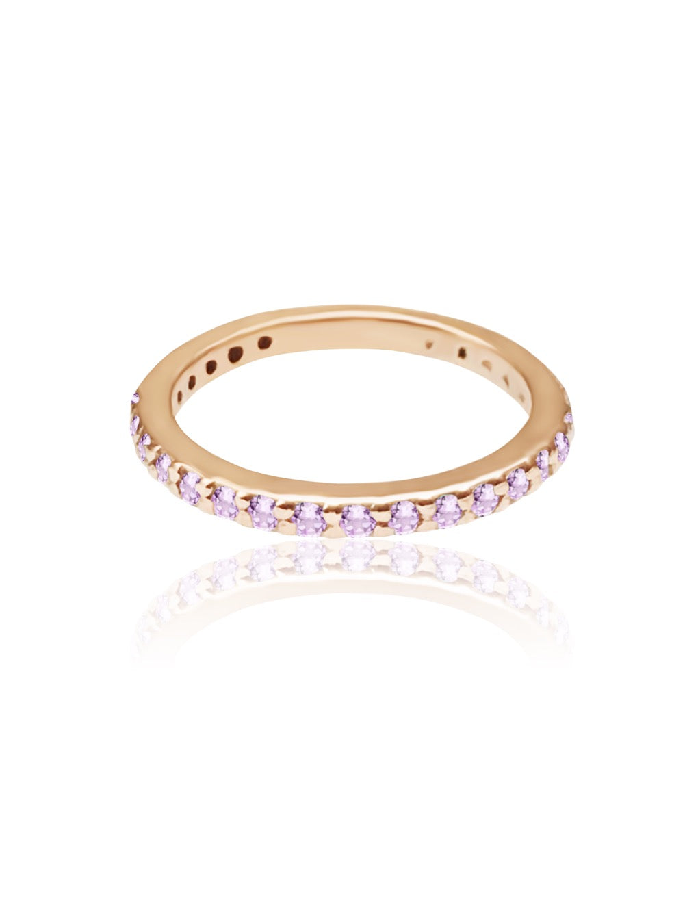 14k Gold Gemstone Band