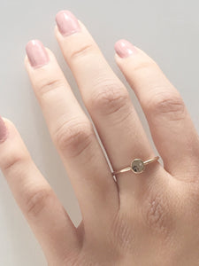 14k Gold Diamond Love Is In Your Hands Ring