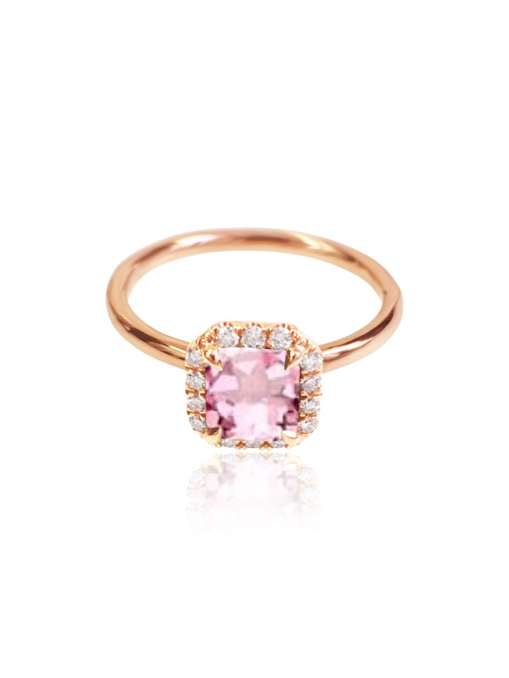 14k Gold Diamond/Gemstone Engagement Ring