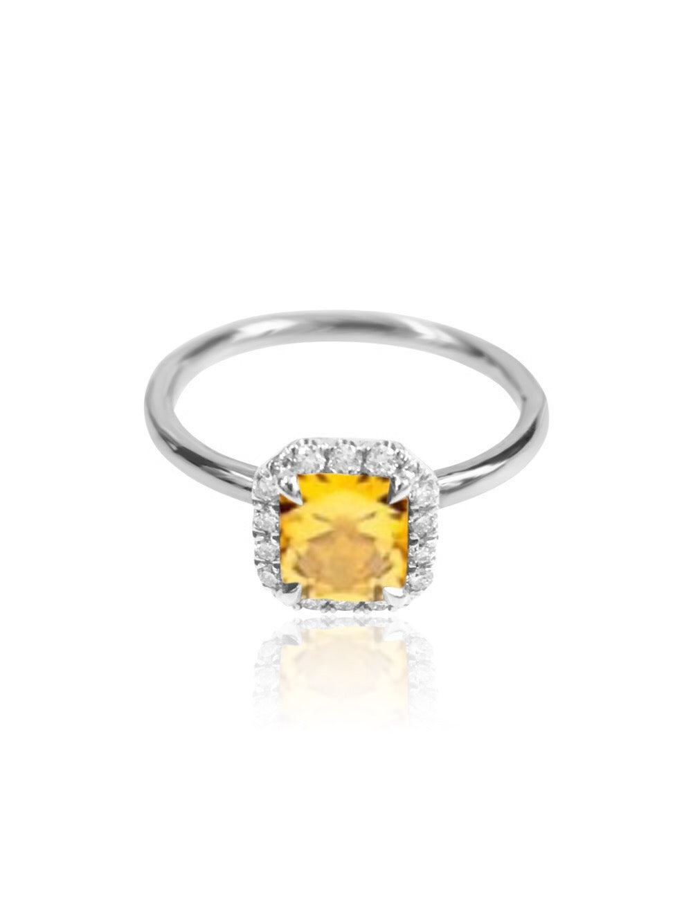 14k Gold Diamond/Gemstone Engagement Ring