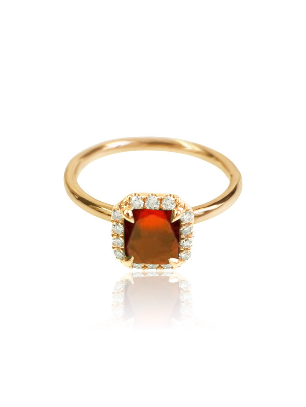 14k Gold Diamond/Gemstone Engagement Ring