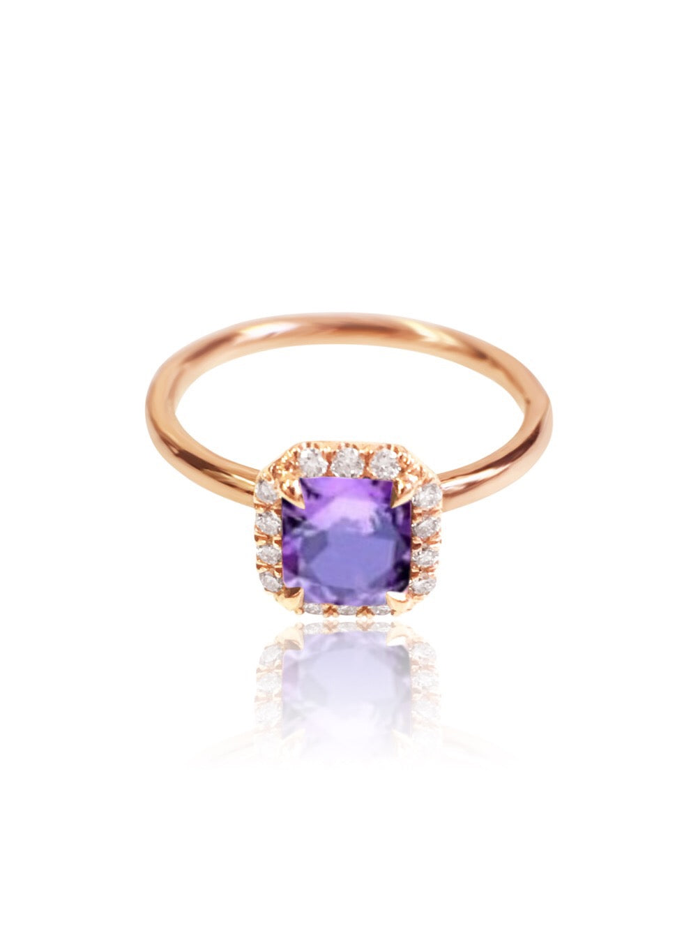 14k Gold Diamond/Gemstone Engagement Ring