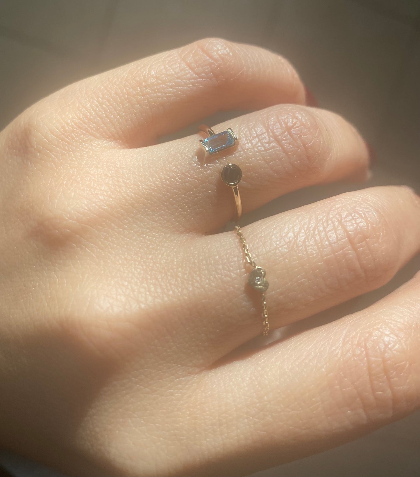 14K Gold Colores Ring