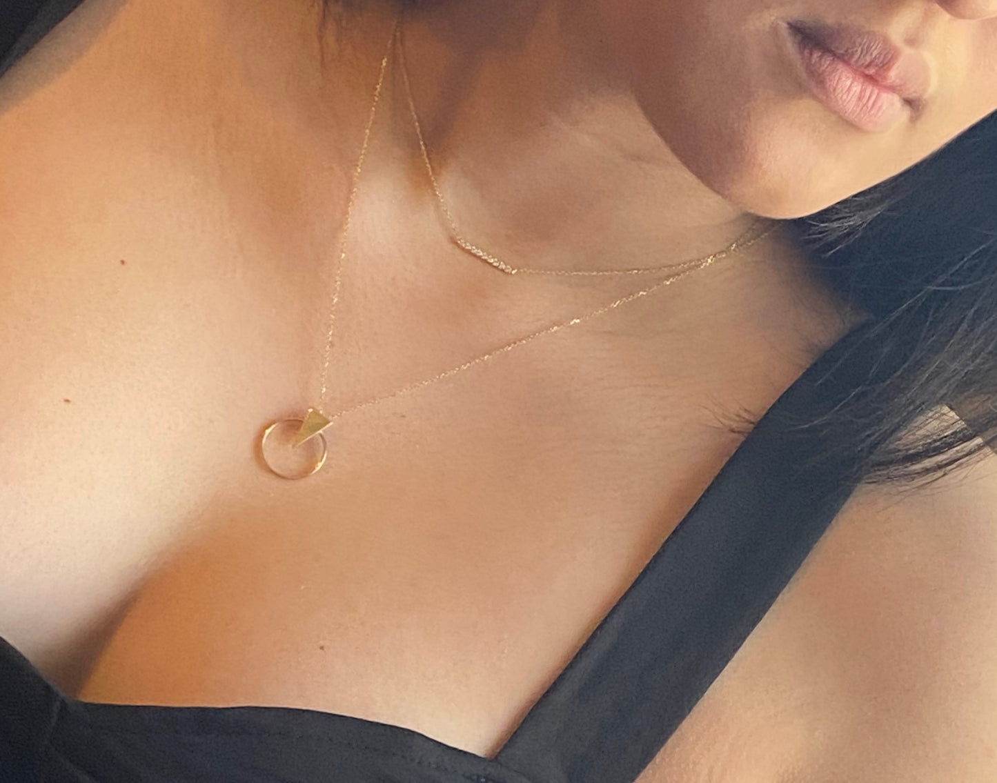 14K Gold Love & Strength Necklaces