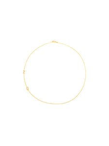 14k Gold personalized Number Necklace