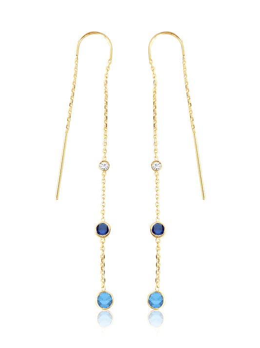 Nina's 14k Gold Threader Earrings