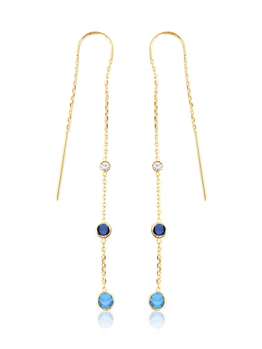 Nina's 14k Gold Threader Earrings