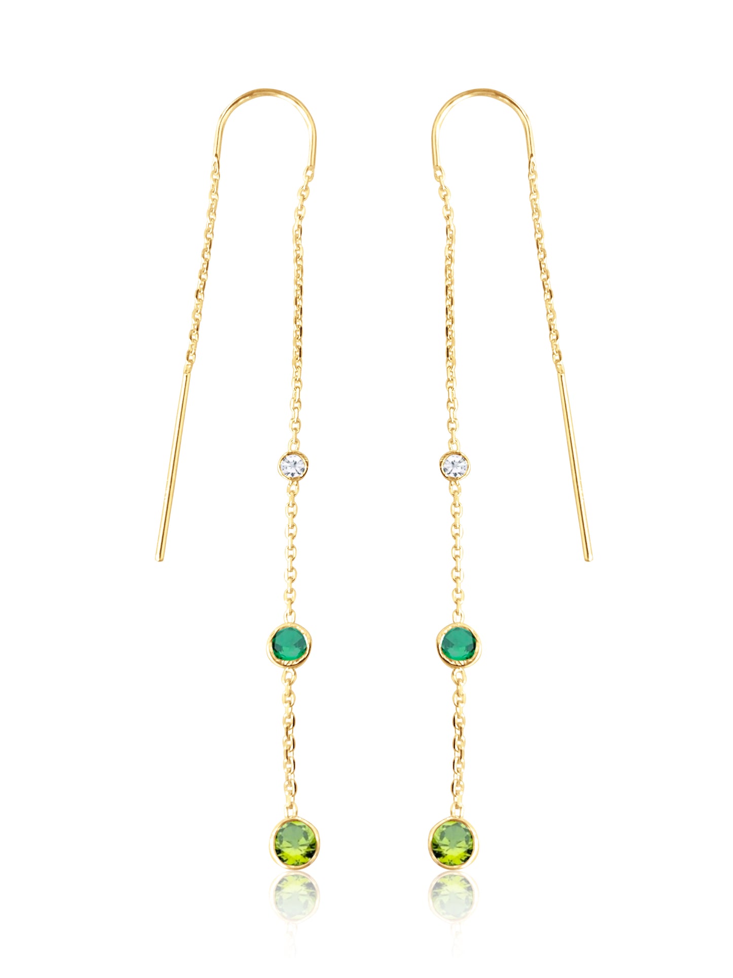 Nina's 14k Gold Threader Earrings