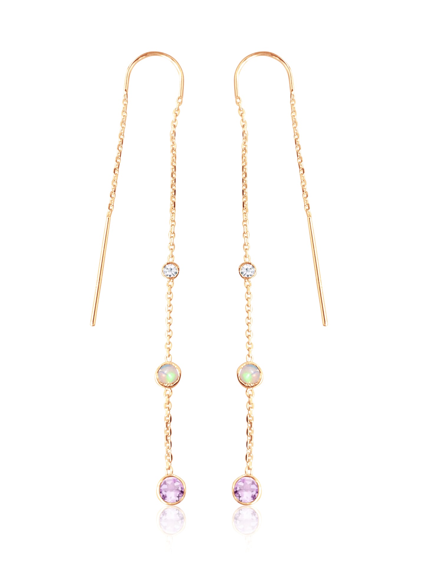 Nina's 14k Gold Threader Earrings
